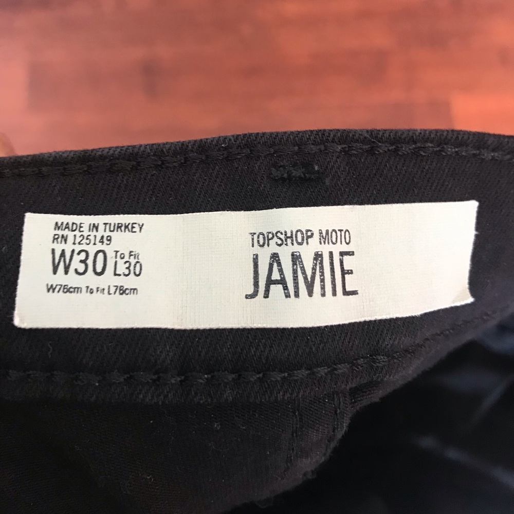 Topshop  Moto Jamie High-Rise Skinny Jeans